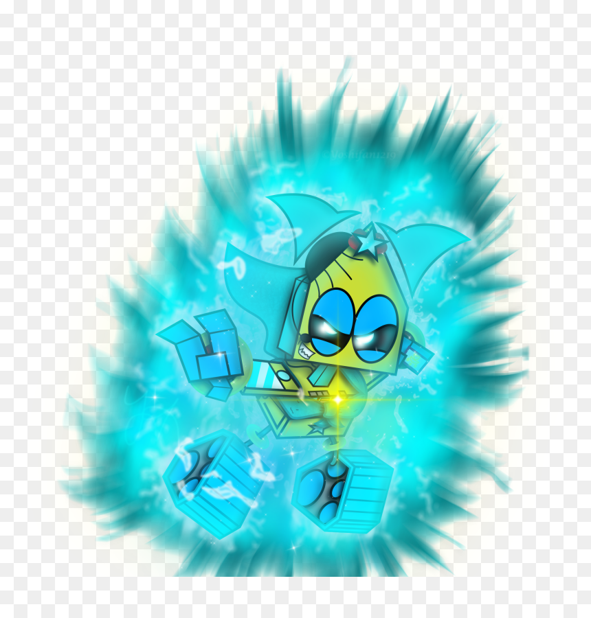 The Wall-e Au Wiki - Illustration, HD Png Download - super saiyan blue aura png