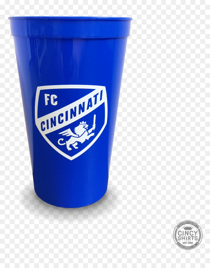 Fc Cincinnati Plastic Cup - Plastic, HD Png Download - plastic cup png