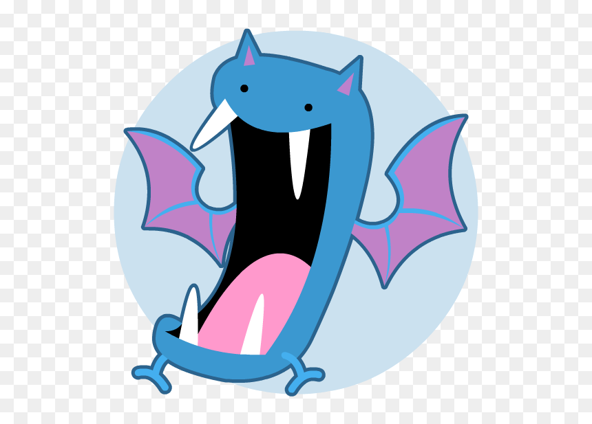 Golbat - Cartoon, HD Png Download - golbat png