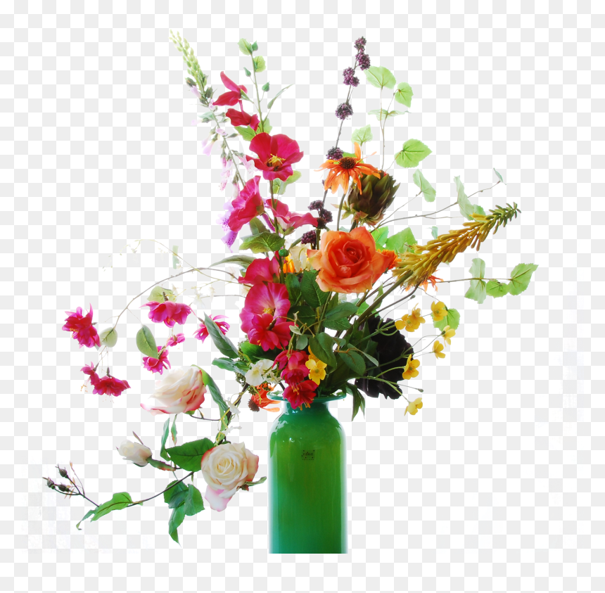 Flowerdutchess Rocket Yellow In Bouquet, HD Png Download - flower bunch png