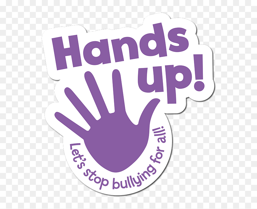 Transparent Hands Up Png - Logo Stop Bullying Png, Png Download - hands up emoji png