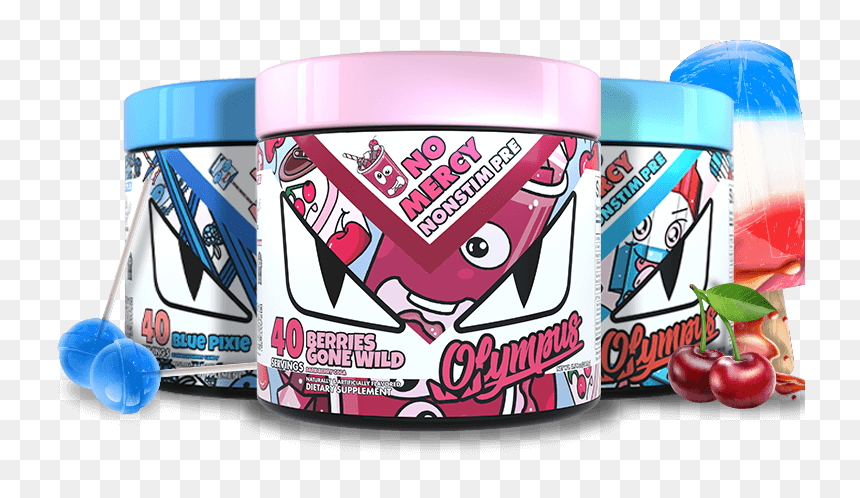 No Mercy Containers - Pre-workout, HD Png Download - no mercy png