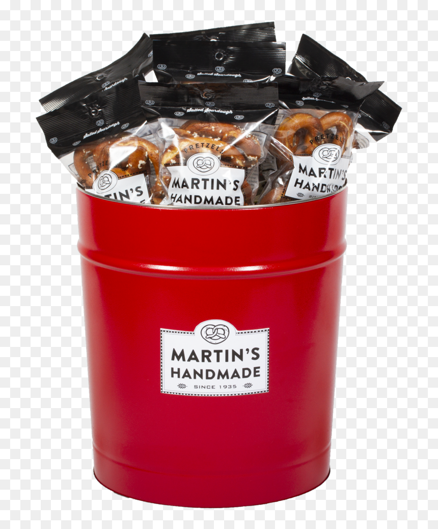 Mpretzels Bucketopen Crop Copy - Present, HD Png Download - soft pretzel png