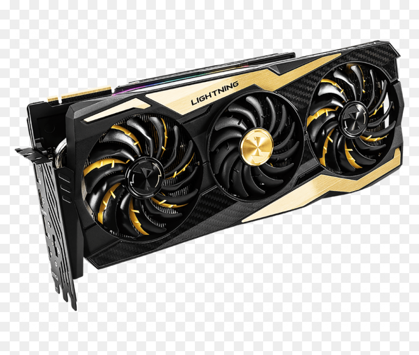 Msi Lightning 2080 Ti, HD Png Download - lightning gif png
