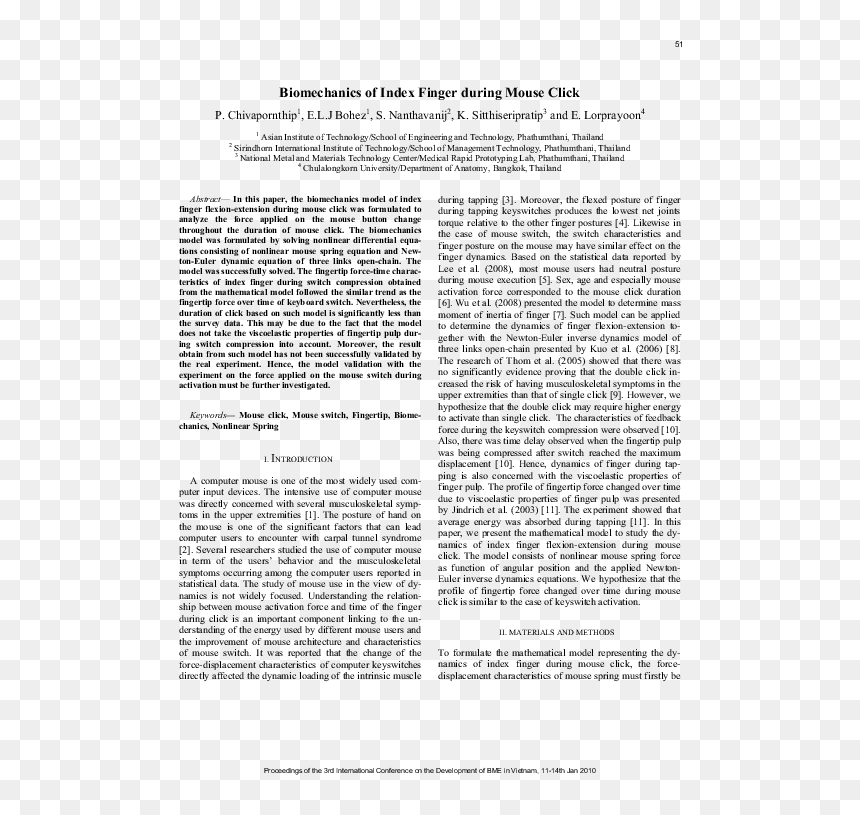 Document, HD Png Download - index finger png