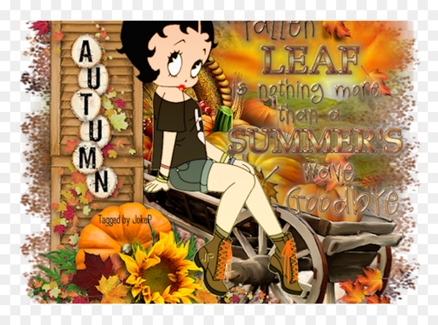 Pin By Joke Peeman On Betty Boop Autumn Pinterest Betty - Betty Boop, HD Png Download - cartoon waves png