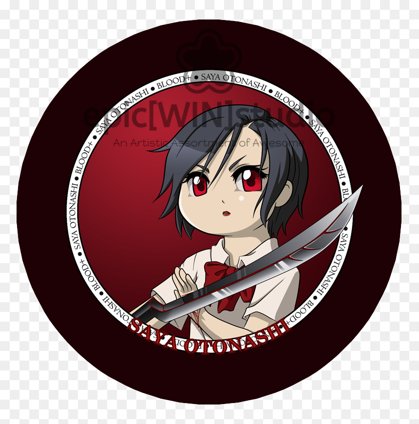Saya, HD Png Download - anime blood png