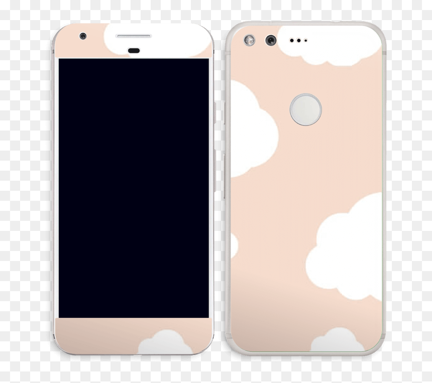 Safe Cloud Peachy Warmth Skin Pixel - Iphone, HD Png Download - pixel cloud png