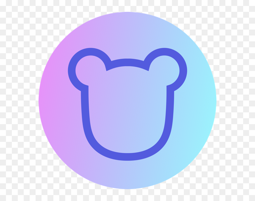 Circle, HD Png Download - bear emoji png