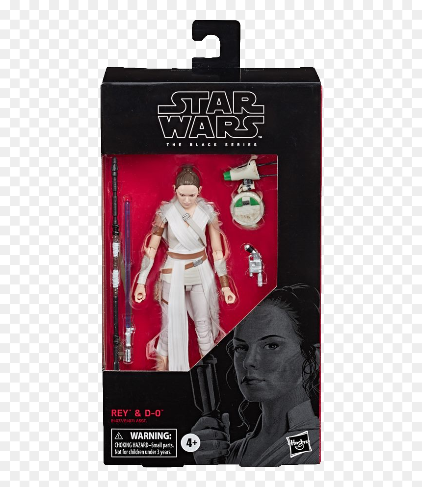 Rise Of Skywalker Black Series, HD Png Download - rey png star wars
