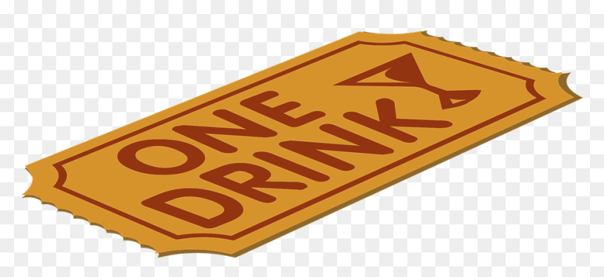 Drink Ticket Clip Art, HD Png Download - ticket clipart png