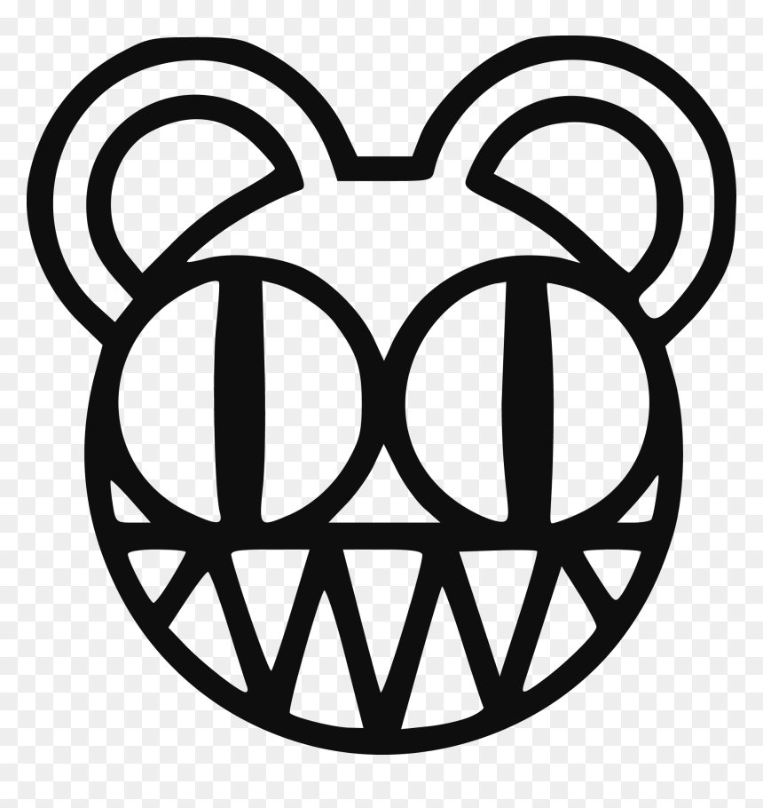 Radiohead Logo Png - Radiohead Bear Logo, Transparent Png - radiohead logo png