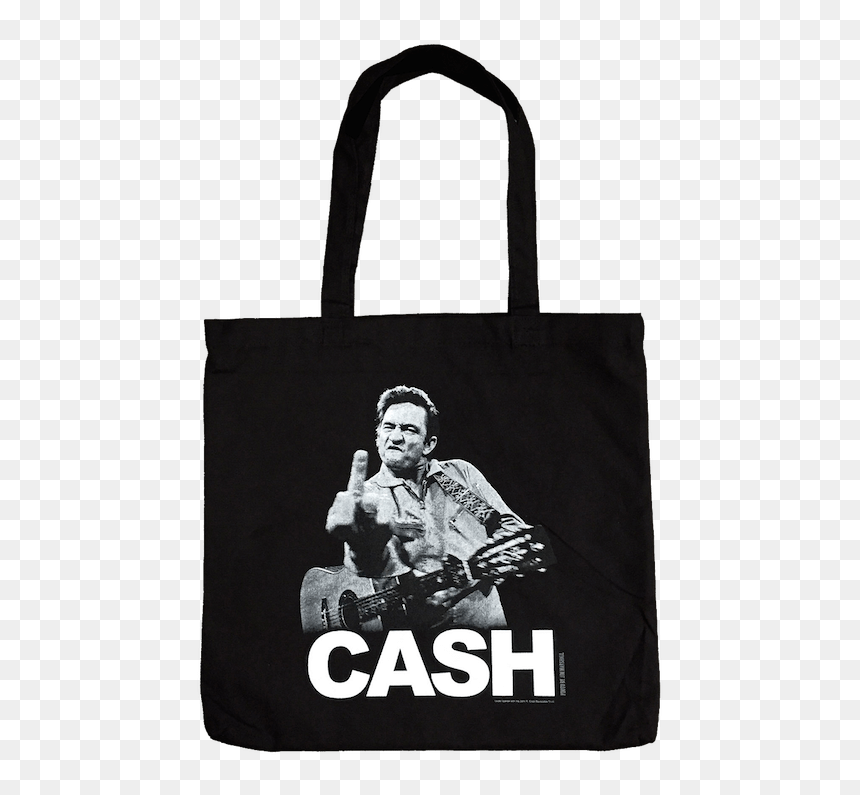 Cashtote Copy - Johnny Cash Giving Finger T Shirt, HD Png Download - johnny cash png