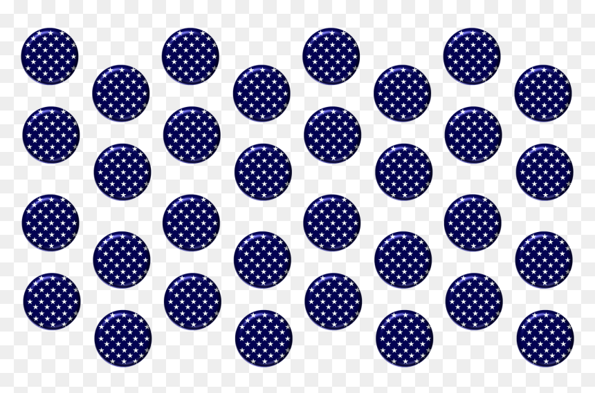 Dark Blue Polka Dots Transparent, HD Png Download - 3d circle png