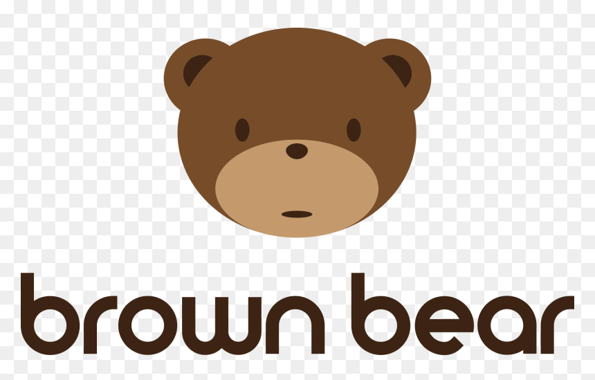 Brown Bear Coffee, HD Png Download - bear outline png