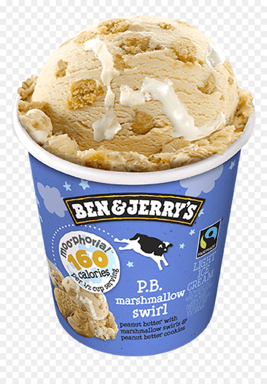 Ben And Jerry's Low Calorie Ice Cream, HD Png Download - ben and jerry's logo png