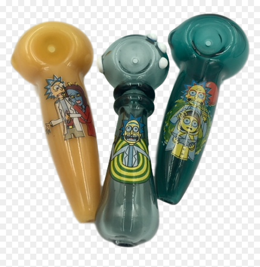 Rick & Morty - Bath Toy, HD Png Download - glass pipe png