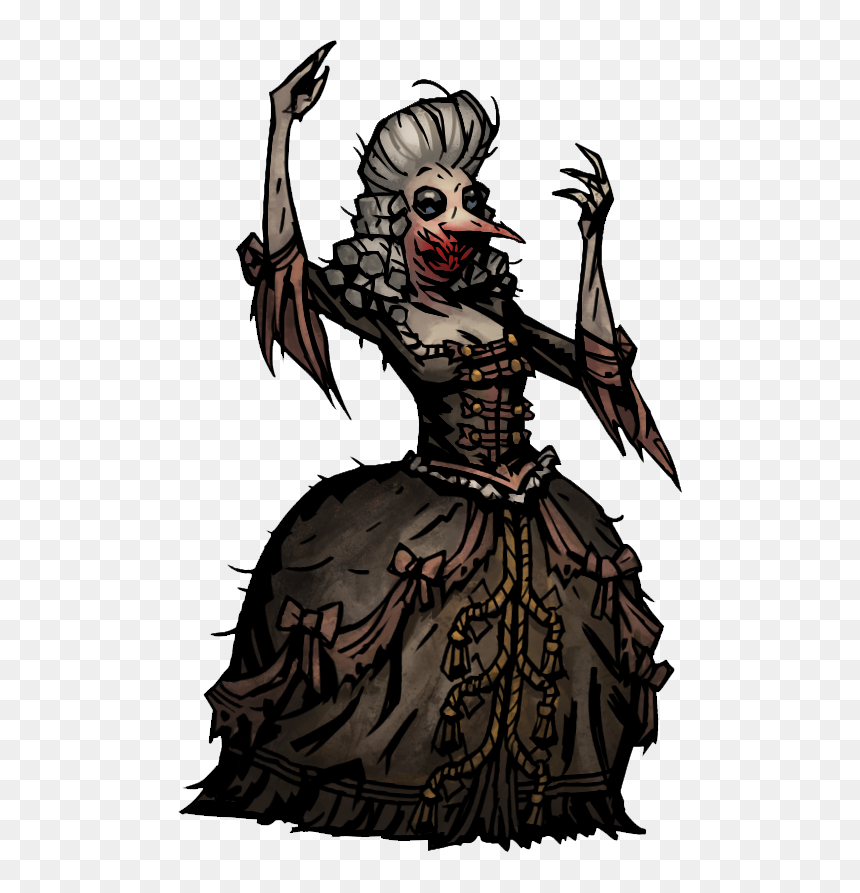 Courtesan - Darkest Dungeon Crimson Curse, HD Png Download - darkest dungeon logo png