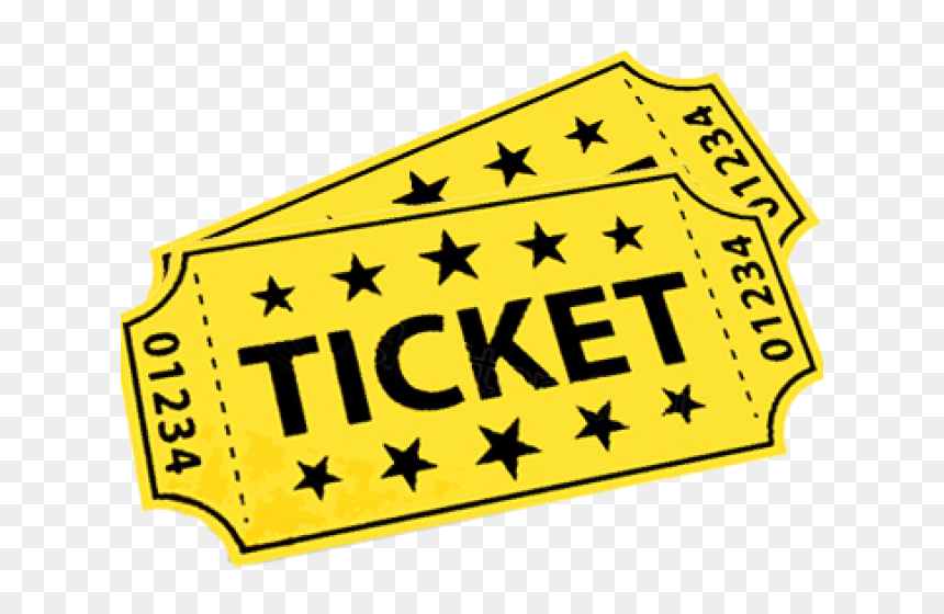 Admission Ticket Cliparts - Tickets Clipart Png, Transparent Png - ticket clipart png