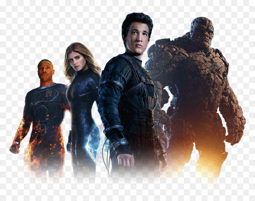 Home To Transparent Superheroes New Fantastic Four - New Fantastic Four Movie 2020, HD Png Download - fantastic four logo png
