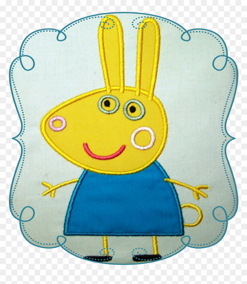 Ruby Rabbit - Embroidery Minnie Mouse Christmas Designs, HD Png Download - daddy pig png