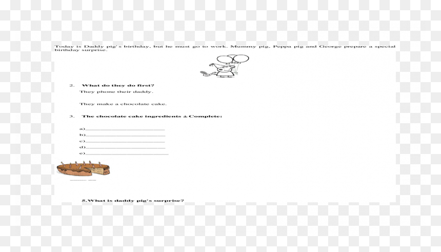 Document, HD Png Download - daddy pig png