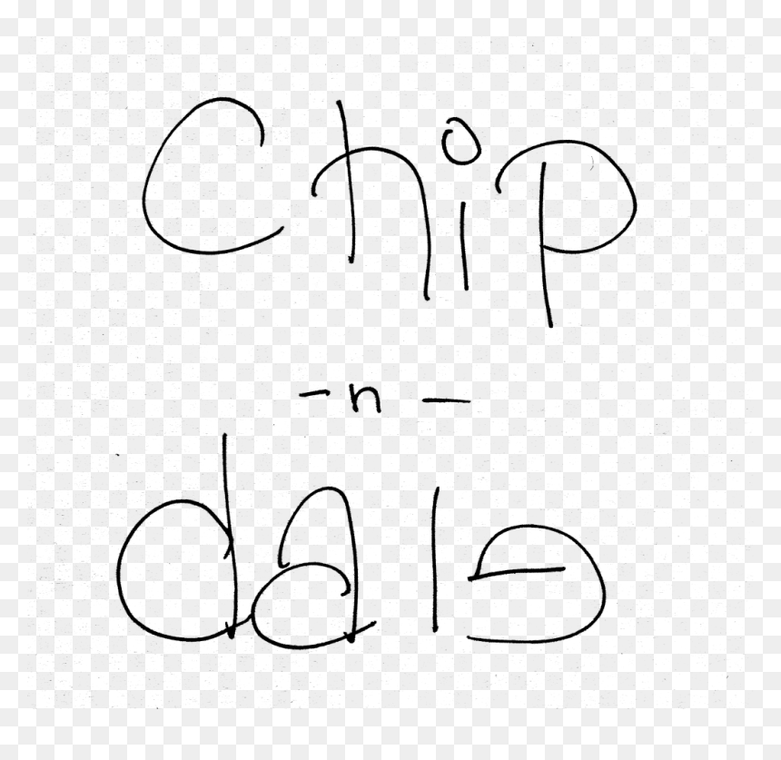 Transparent Chip And Dale Clipart - Sketch, HD Png Download - chip and dale png
