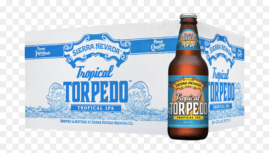 Sierra Nevada Tropical Torpedo Ipa - Beer Bottle, HD Png Download - torpedo png