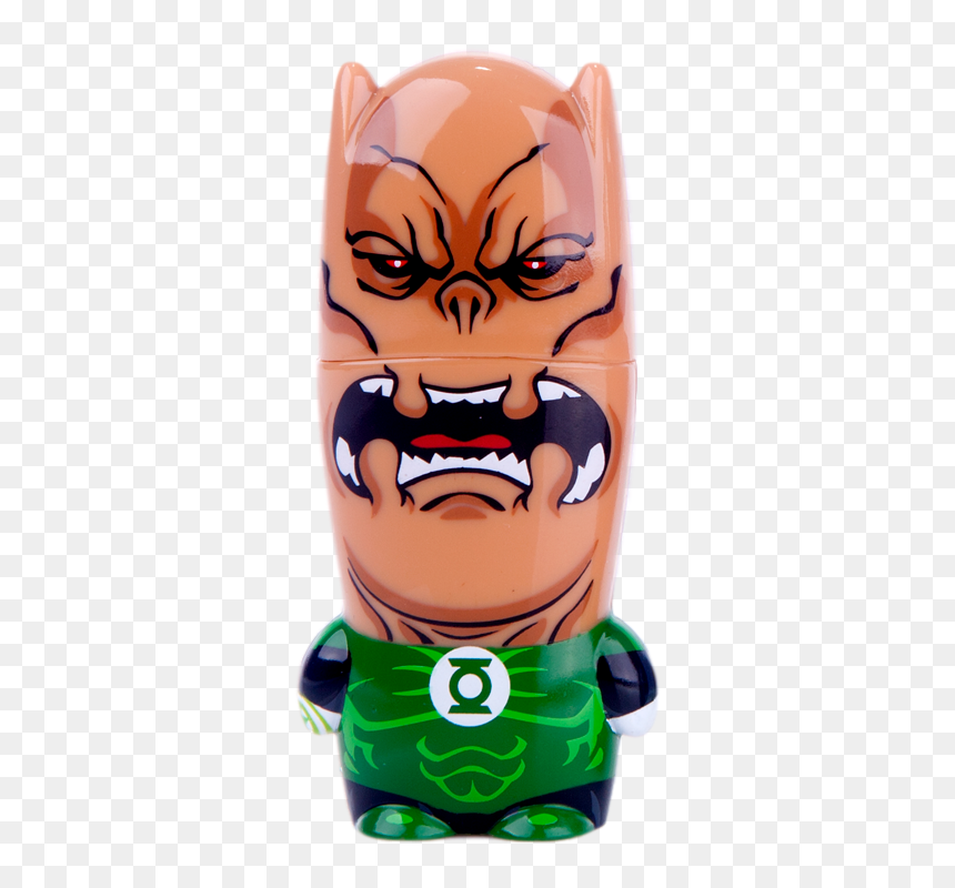 Kilowog Green Lantern Mimobot Usb Flash Drive - Green Lantern, HD Png Download - flash superhero png