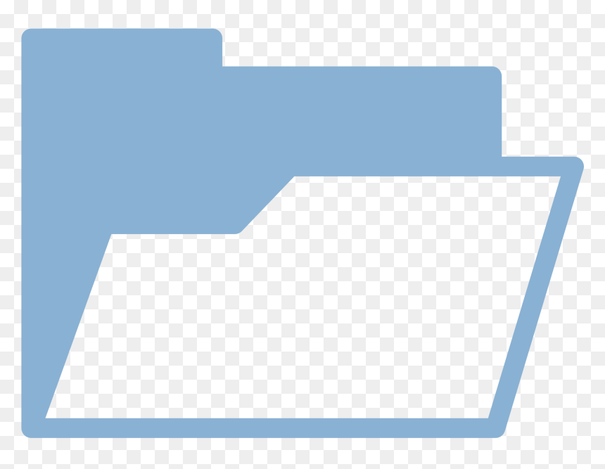 File Folder 6 Icon 72a7cf Svg Wikimedia Commons - Ivory, HD Png Download - file folder icon png