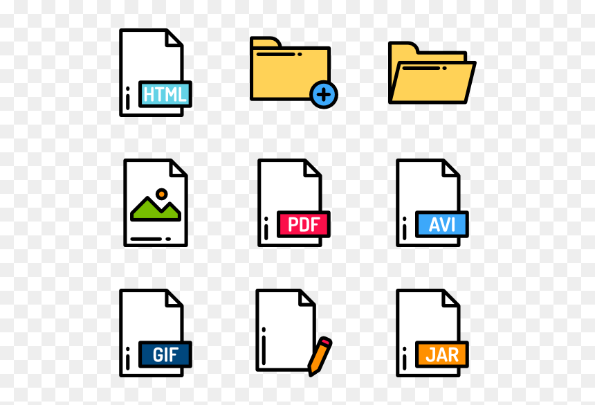 Diagram, HD Png Download - file folder icon png