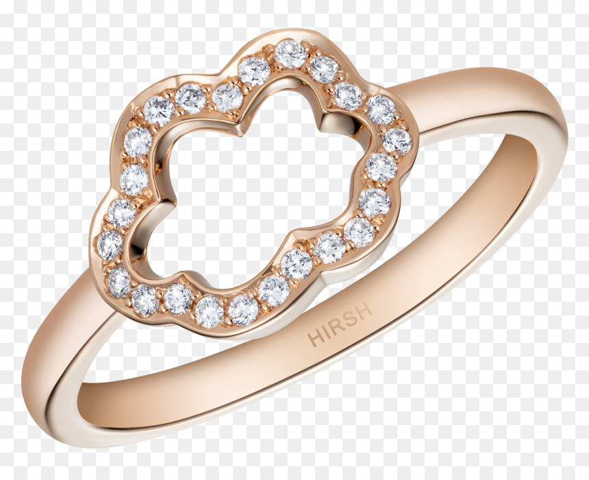 Cloud 9 Rose Gold And Diamond Ring - Pre-engagement Ring, HD Png Download - life ring png