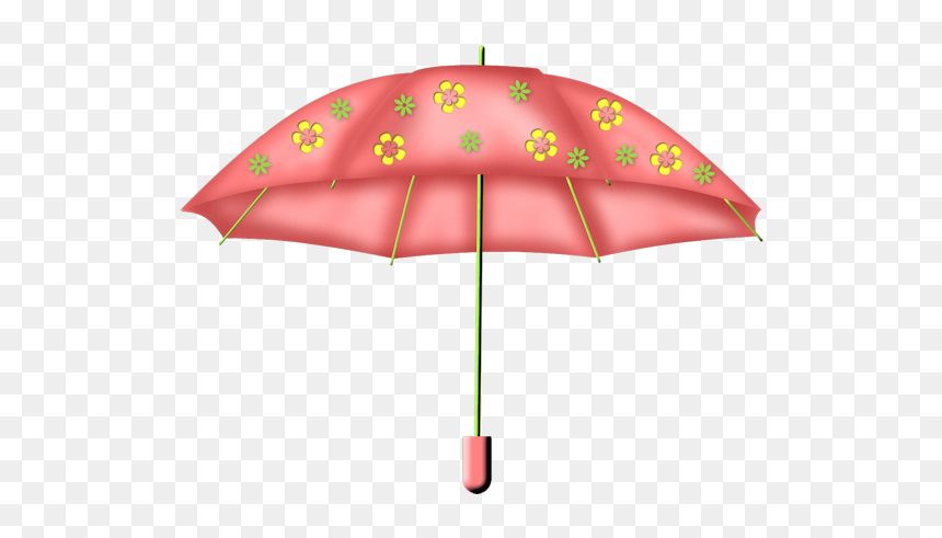 Pink Flower Umbrella Png - Clipart Ombrelle, Transparent Png - closed umbrella png