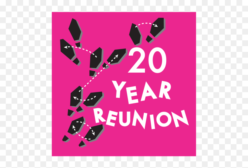 Evite 20 Yr Reunion - Graphic Design, HD Png Download - reunion png