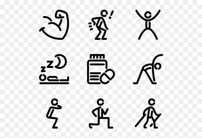 Clip Art, HD Png Download - exercise icon png