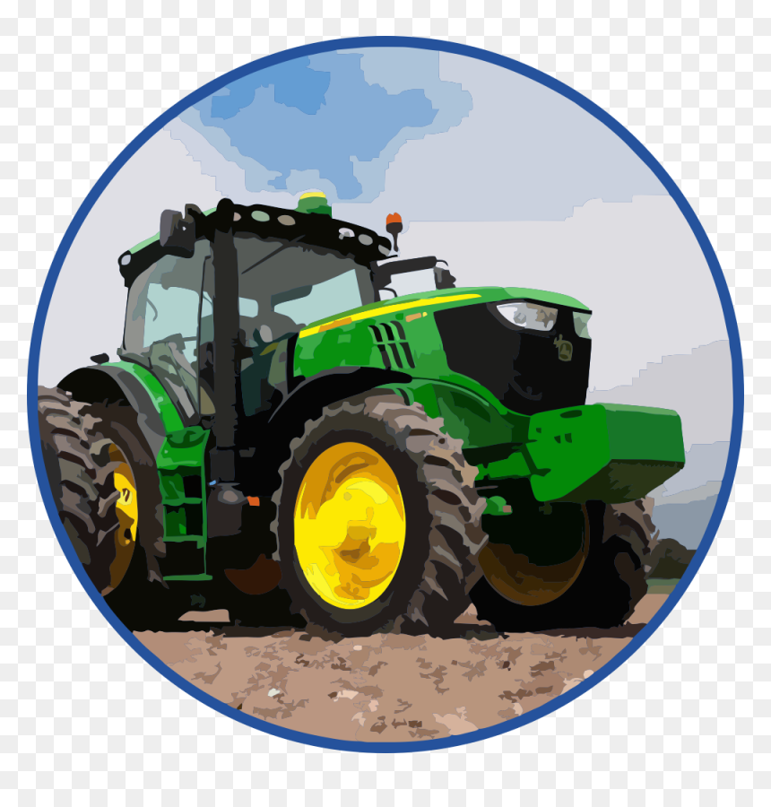 Agriculture - John Deere Tractors Nz, HD Png Download - land icon png