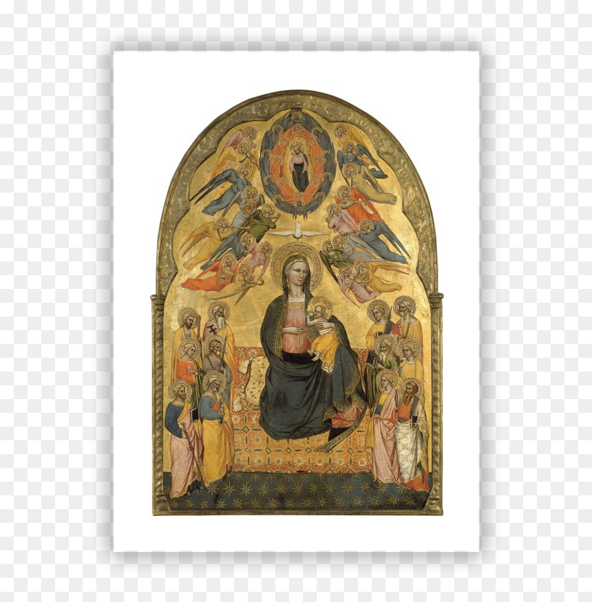 Virgin Of Humility With The Holy Father, The Holy Spirit, HD Png Download - virgen del carmen png
