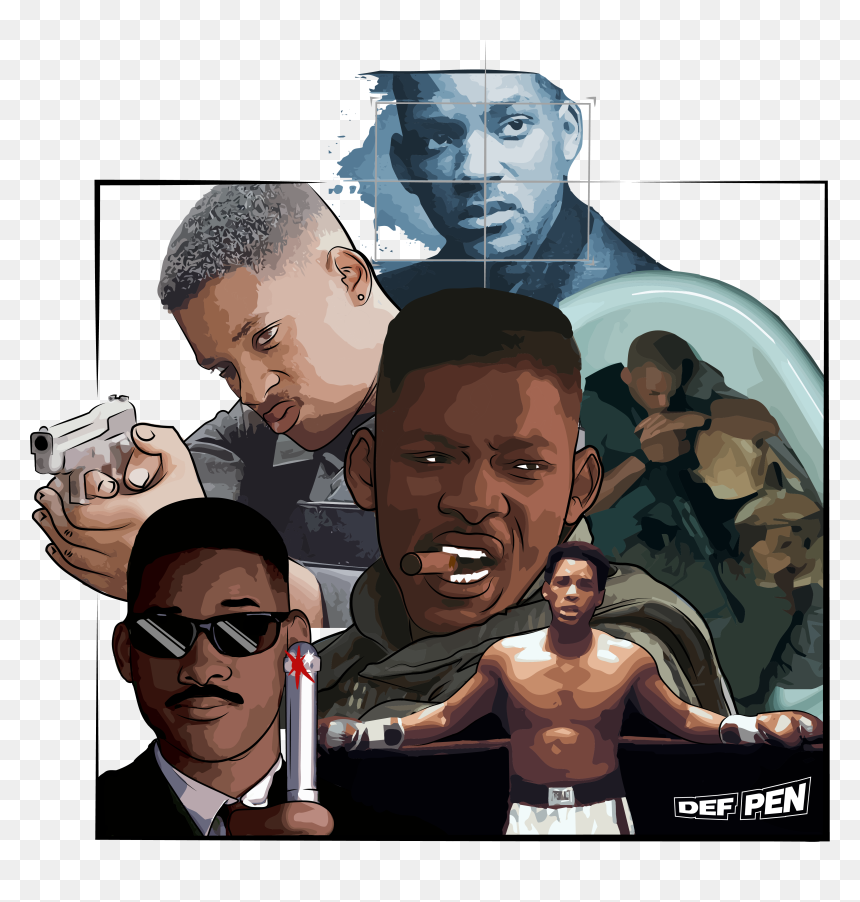 Will Smith All Movies, HD Png Download - men in black png