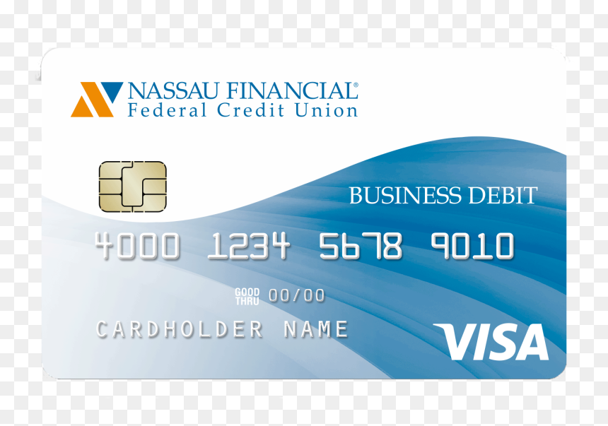Business Debit Card - Visa, HD Png Download - debit card png