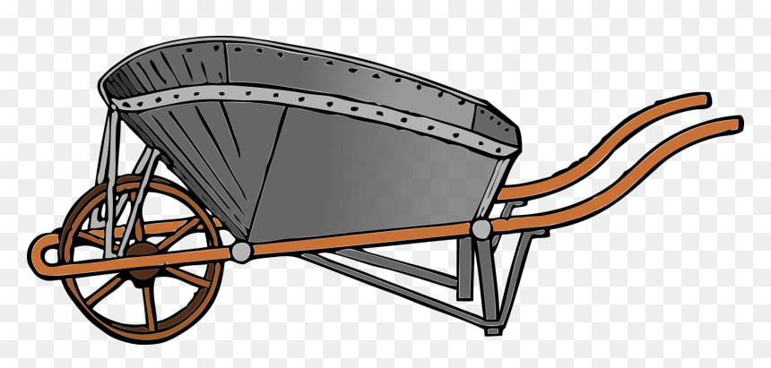 Bicycle Accessory,wheel,chariot - Garden Cart Wagon Clipart, HD Png Download - chariot png