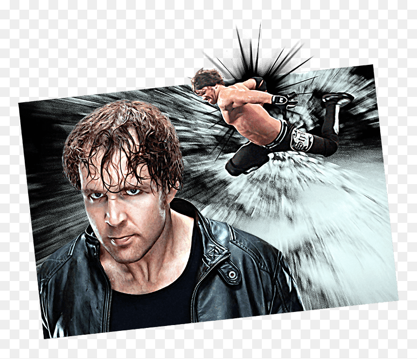 Aj Styles Dean Ambrose - Illustration, HD Png Download - wwe aj styles png
