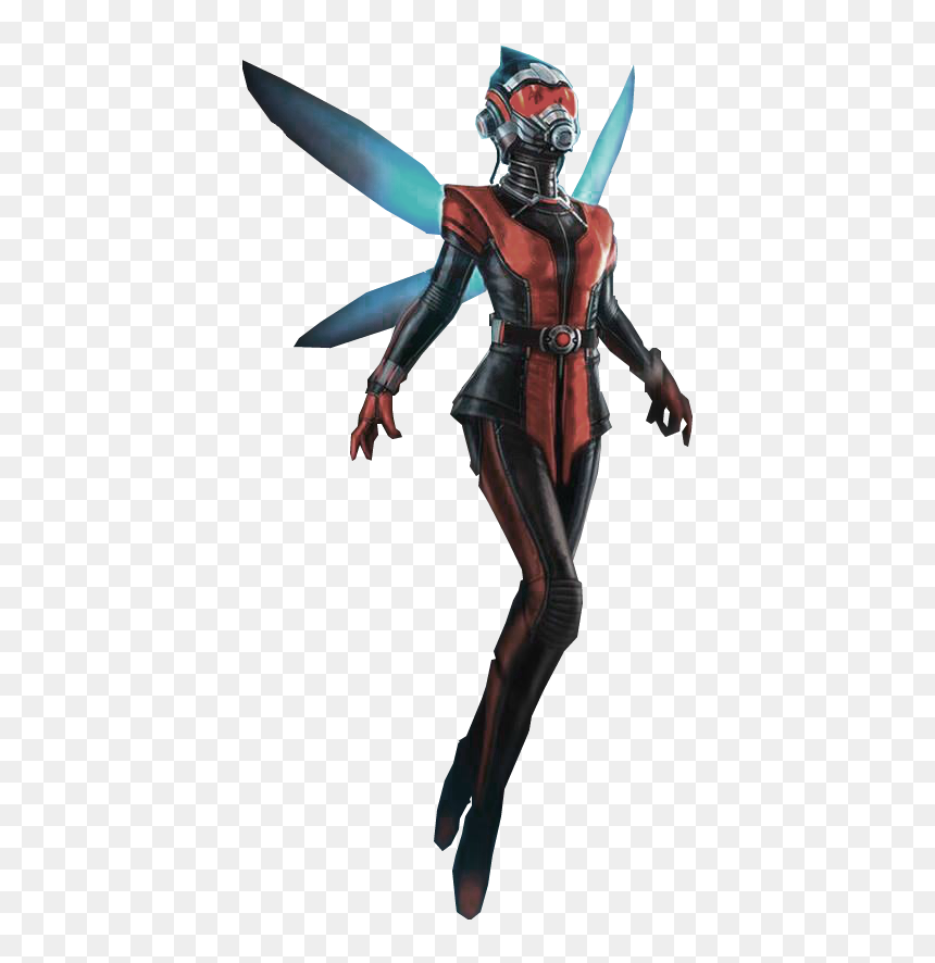 Transparent Antman Png - Wasp Transparent Marvel, Png Download - vingadores png