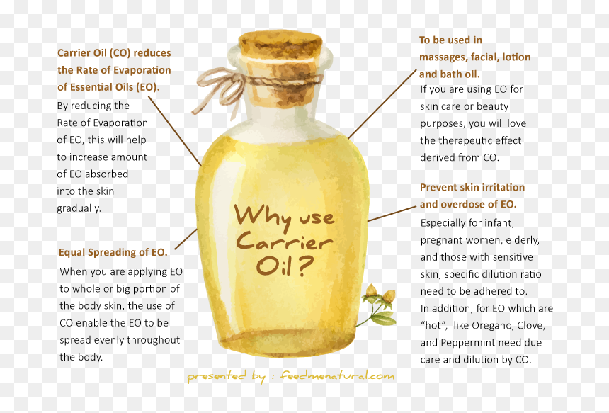 Jojoba Oil, HD Png Download - essential oil bottle png
