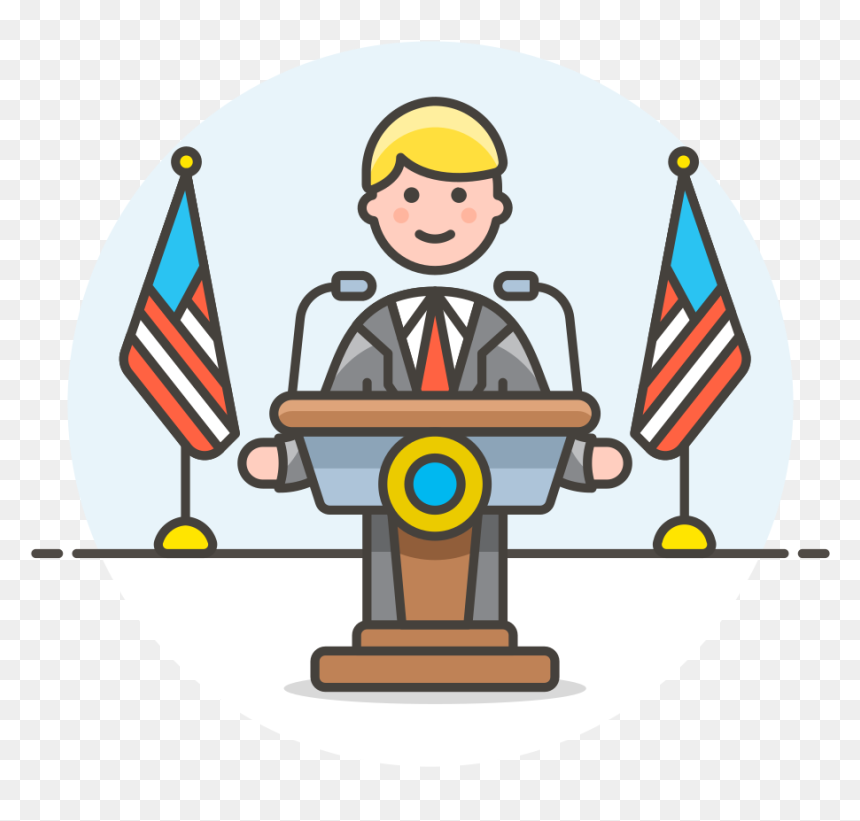 Public Speaker Icon - Speaker Icon Public Speaker Png, Transparent Png - speaking icon png