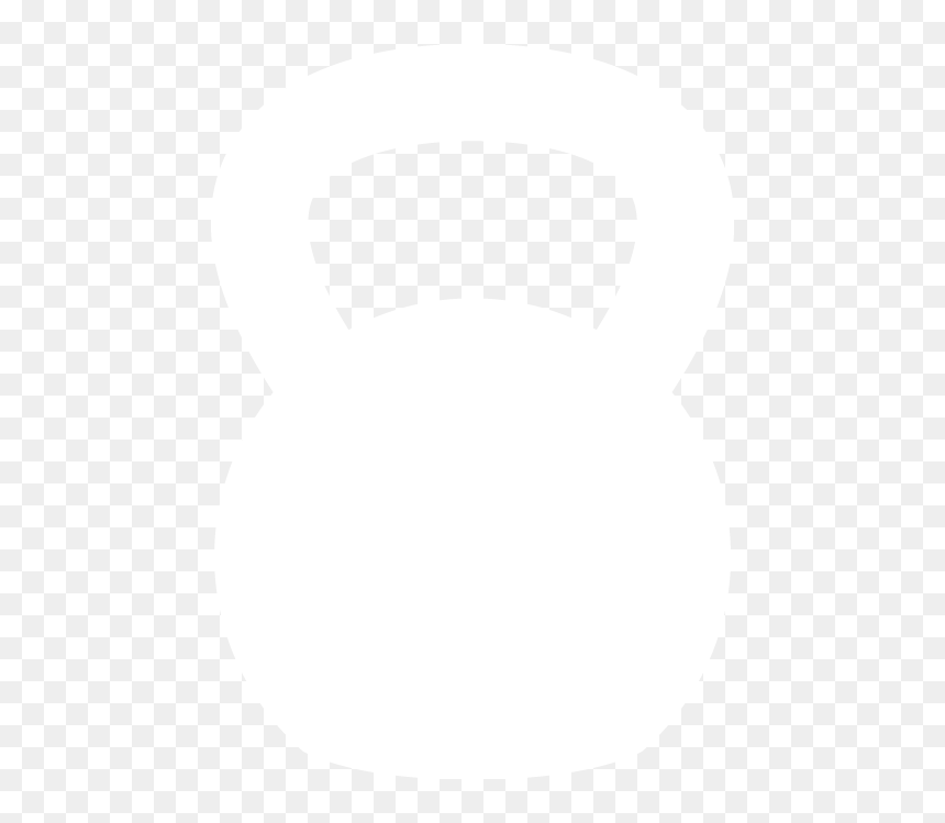 Morning Bird Studio Book - White Kettlebell Clipart, HD Png Download - kettlebell icon png