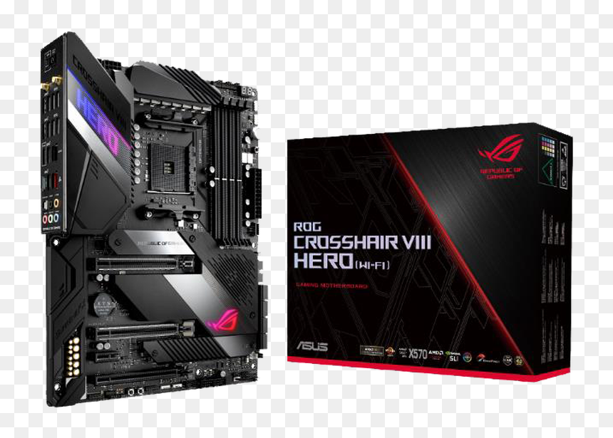 Asus Rog Maximus Xi Hero Wifi, HD Png Download - crosshair dot png