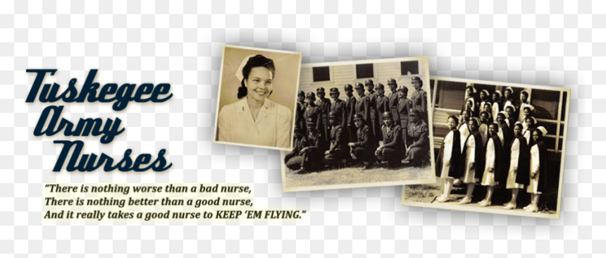 Tuskegee Army Nurses, HD Png Download - ww2 soldier png