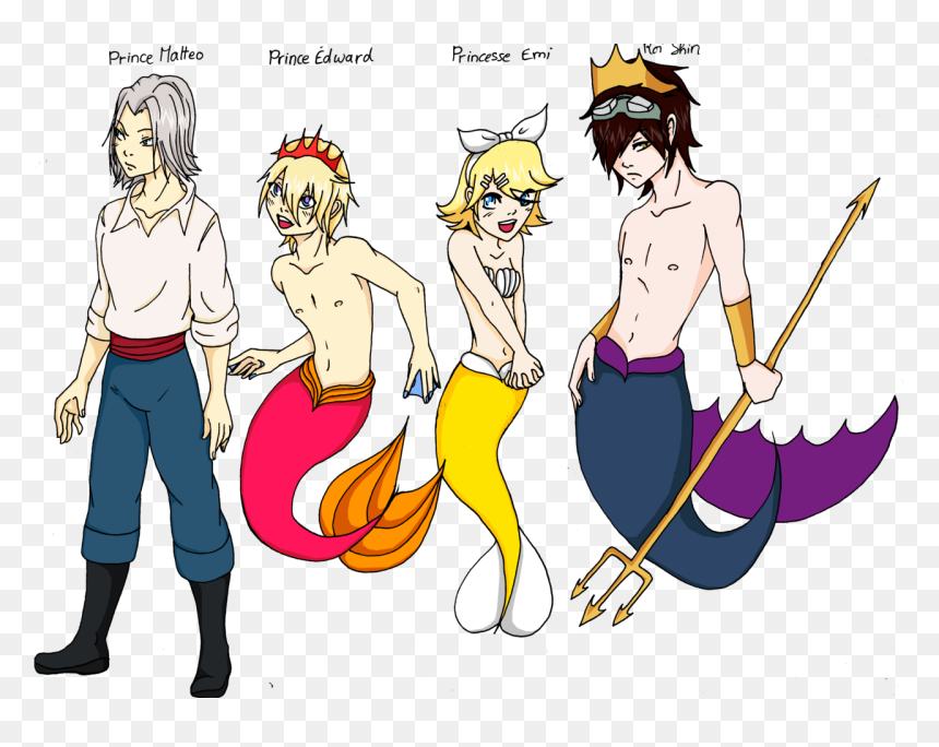 Anime Mermaid Tail Drawing , Png Download - Anime Mermaid Tail Drawing, Transparent Png - mermaid drawing png