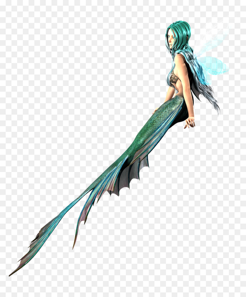 Water Cor Mermaid Png, Transparent Png - mermaid drawing png