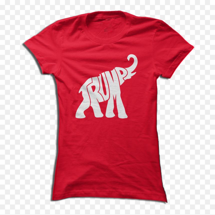 Donald Trump Republican Elephant Shirt, HD Png Download - trump silhouette png